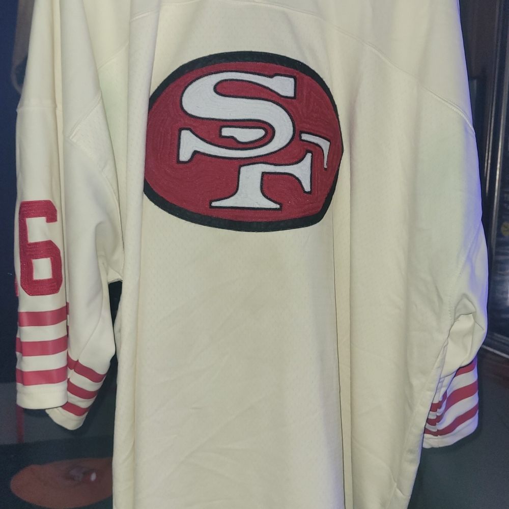 RARE Mitchell & Ness Throwbacks Legacy Collection Montana Jersey W/Chainstitch